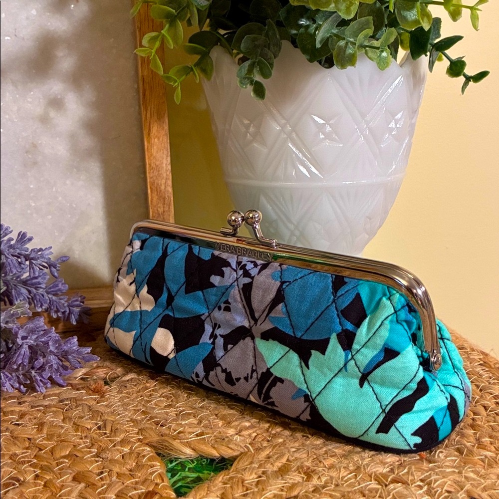 Vera Bradley Floral Quilted Mini Bag with Kisslock